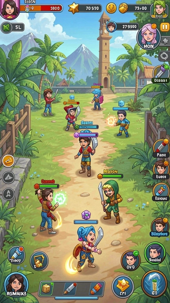 5zk - Screenshot menampilkan pemandangan indah dari dunia 5ZK.