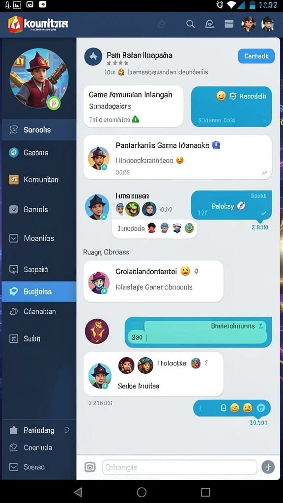 agenhoki - Tampilan antarmuka AGENHOKI yang menarik dan mudah digunakan.