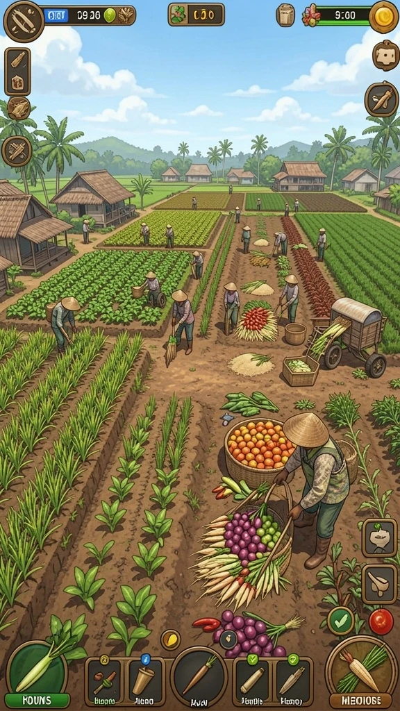 ceri123 - Screenshot menampilkan level yang menantang dengan grafis menarik.