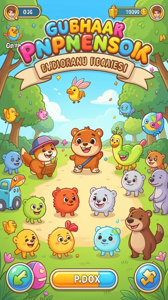 gacorfun - Tampilan awal aplikasi GACORFUN yang menarik.