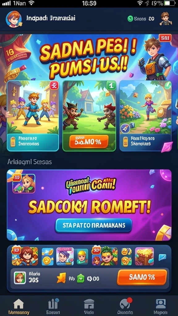 kramat77 - Kolaborasi seru dengan pemain lain di mode multiplayer.
