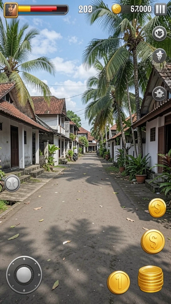 pandawin - Screenshot menampilkan karakter panda yang lucu di level baru.